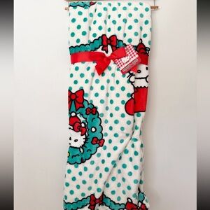 Brand new hello kitty Christmas blanket